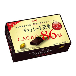 明治 chocolate koka 明治巧克力可可效果86％以上的BOX70克