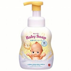 牛乳石鹸 キューピー しっとり全身ベビーソープ [泡タイプ] ポンプ付・400mL