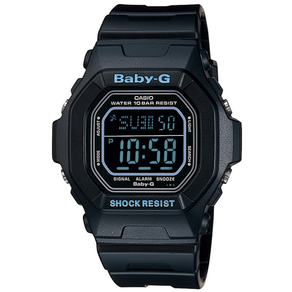 casio BABY-G CASIO手錶，BABY-G BG-5600BK-1 JF