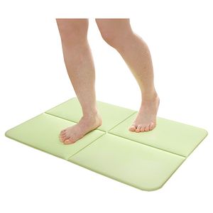 Sanko put only adsorbed water most bath mat green YO-28