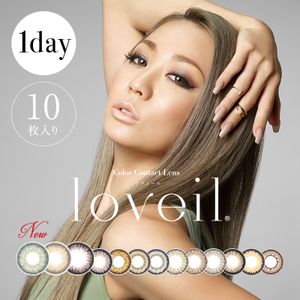 loveil 1day 【カラコン/1day/度あり・無し/10枚入り】