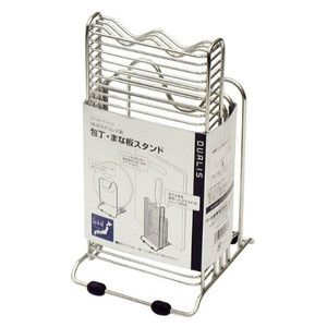 Pearl Metal Dualis 18-8 Stainless Steel Knife and Cutting Board Stand H-5647