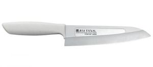 FOREVER die titanium kitchen knife 160mm (grooved) TW-16H