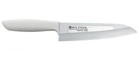 FOREVER Diamond Titanium Knife 160mm (with groove) TW-16H
