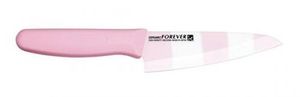 FOREVER antibacterial color ceramic kitchen knife 140mm pink · KC-14PP