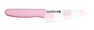 FOREVER antibacterial color ceramic kitchen knife 140mm pink · KC-14PP