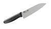 FOREVER Silver Titanium Hybrid Knife Santoku 180mm GHT-18