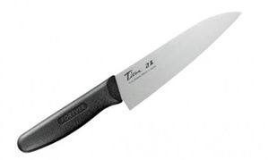 FOREVER silver titanium hybrid kitchen knife Santoku knife 160mm GRT-16
