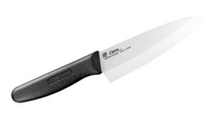 FOREVER Sakura Sera super-slip ceramic kitchen knife white, double-edged 160mm RW-16B