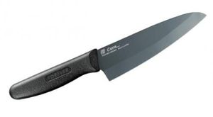 FOREVER Sakura Sera super-slip ceramic kitchen knife, black, double-edged 160mm RB-16B