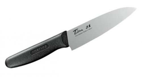 FOREVER Silver Titanium Hybrid Knife 140mm GHT-14