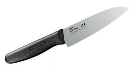 FOREVER Silver Titanium Hybrid Knife 140mm GHT-14
