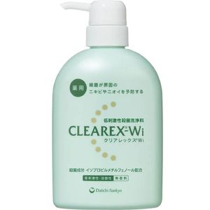 第一三共 CLEAREX-Wi 低刺激抗菌藥用沐浴乳 450ml