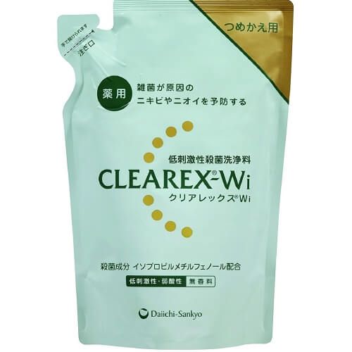 第一三共 CLEAREX-Wi 低刺激抗菌藥用沐浴乳 補充包 380ml