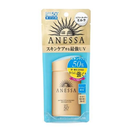 ANESSA Perfect UV Skin Care Milk SPF50 + / PA ++++ For Face & Body (60ml)