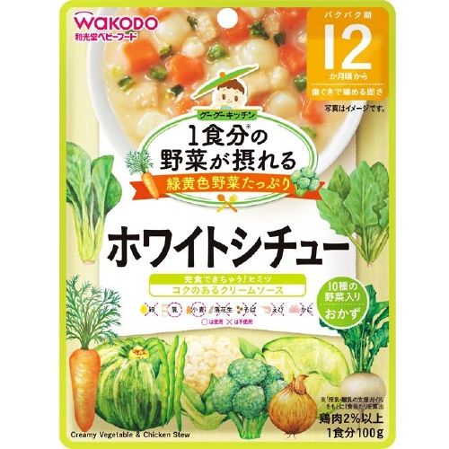 Goo Goo Kitchen White Stew — Contains One Serving of Vegetables, 100g