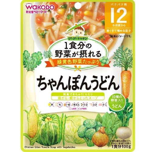 Goo Goo Kitchen - Chicken Udon Noodle Soup with Vegetables (1 Serving x 100g)