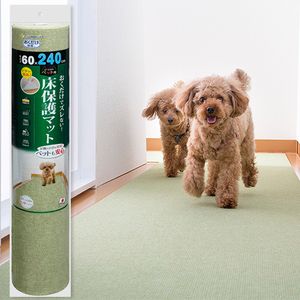 산코 애완 동물 용 바닥 보호 매트 60 × 240㎝ 그린 KM-58