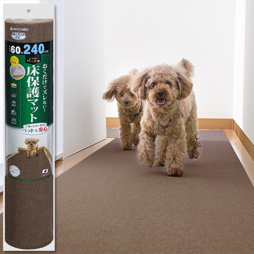 SANKO SANKO超吸附 地板保護墊的三光寵物60×240㎝布朗KM-60
