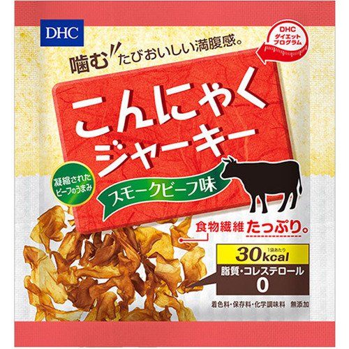 DHC こんにゃくジャーキー スモークビーフ味 12g