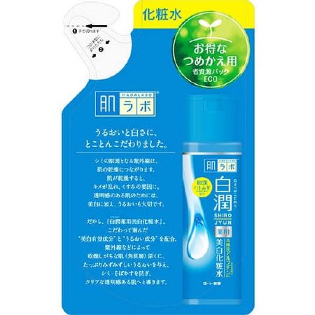 로토제약 하다라보 시로준 약용 미백 화장수 리필용 170ml
