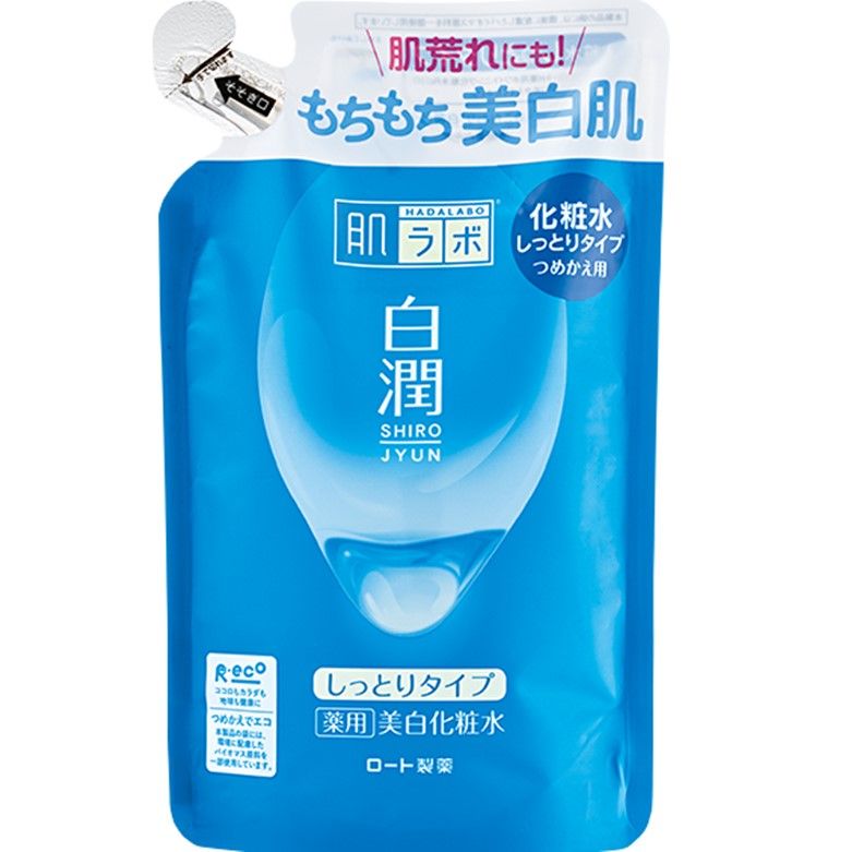 ロート製薬 肌ラボ 白潤 薬用美白化粧水 しっとりタイプ つめかえ用 170ml