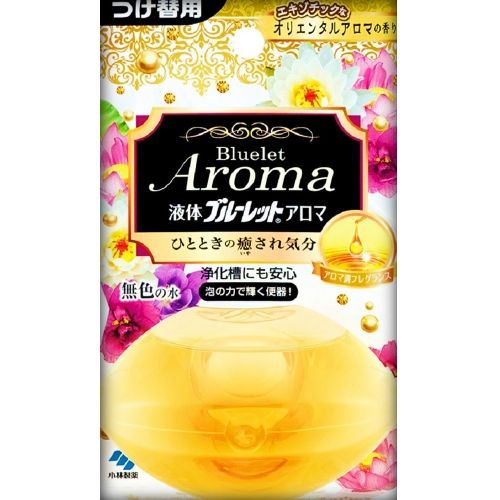 小林製薬 液体ブルーレットおくだけアロマ エキゾチックなオリエンタルアロマの香り つけ替用 70ml