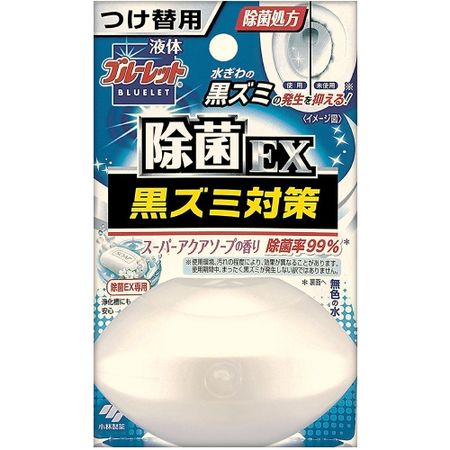 小林制药液体 Bluelet Just Place 消毒液 EX 超级水润皂香补充装 70ml