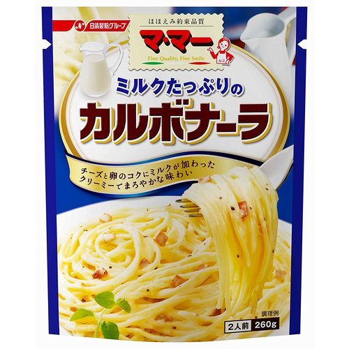 Nisshin Foods Ma Ma milk plenty of carbonara 260g