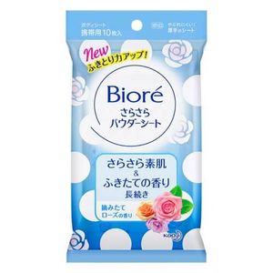 비오레 파우더 시트 따기 신선한 로즈의 향기 [휴대용] 10 장