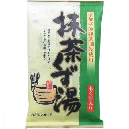 이마오카 제과 말차 쿠즈유 20g×6포입