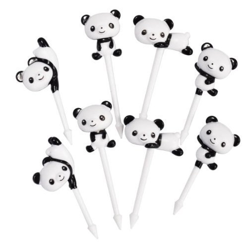 Runrun熊貓簽（8個裝）卡通便當商品 Torne