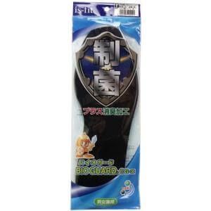 is-fit 제균 바이오가드 인솔 남녀공용 블랙 22-28cm 모리토