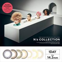 N's COLLECTION 【Colored Contact Lenses / 1-Day / Prescription and Non-Prescription / 10 Lenses】