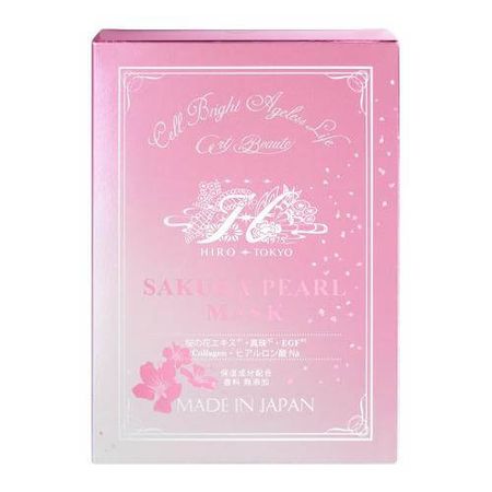 Sakura pearl mask 28ml x 10 sheets