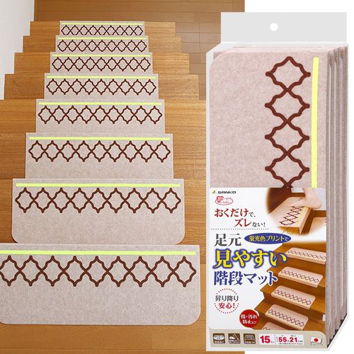 Feet, easy stairs mat net KM-65