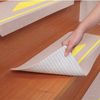 Foldable stair mat with triangular markings, beige KD-80