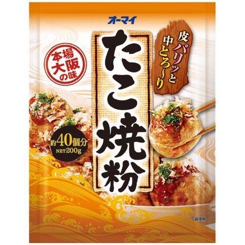 オーマイ たこ焼粉 200g