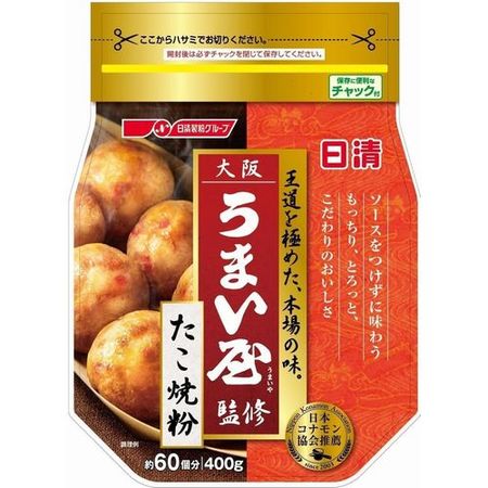 Nissin 大阪 Umai-ya 监制章鱼烧面粉 400g