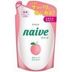 Naive Body Soap 1600mL Refill (peach leaf extract combination) packed