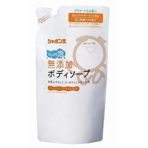 Additive-free 470ml refill body soap plenty of foam