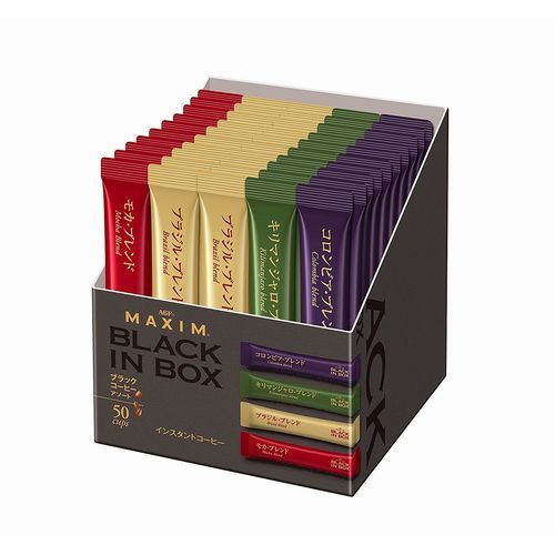 Maxim Black in Box Assortment (50 Sticks)