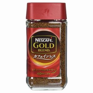 雀巢咖啡黄金混合不含咖啡因的80克