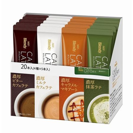 Blendy Cafe Latory Stick Assortment 20 sticks