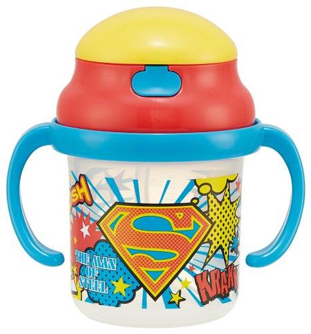 Superman (18) Straw Hopper Two-Handed Mug KSH2 230ml
