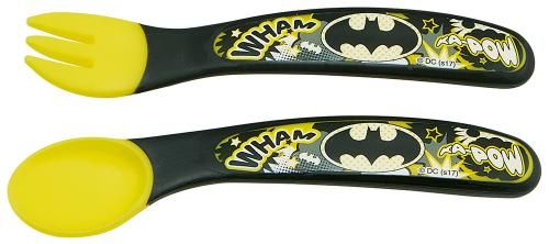 Batman (18) baby spoon fork set SFB2