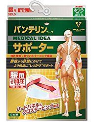 バンテリンコーワ サポーター 腰用 しっかり加圧タイプ ふつう 1枚入