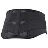 Back Rescue Belt, Lower Back Pain Belt, Mesh, Black, Size S