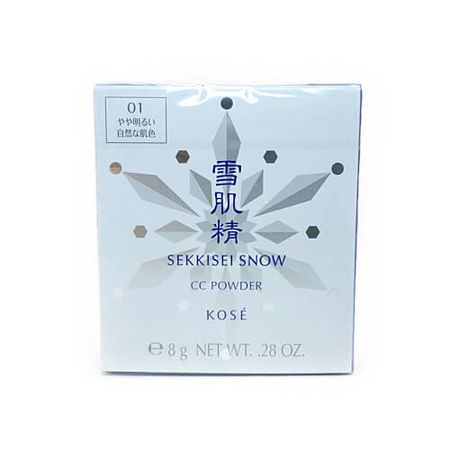 Sekkisei CC Powder 01 Light and natural skin tone