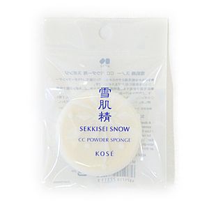 雪肌精雪粉CC海绵
